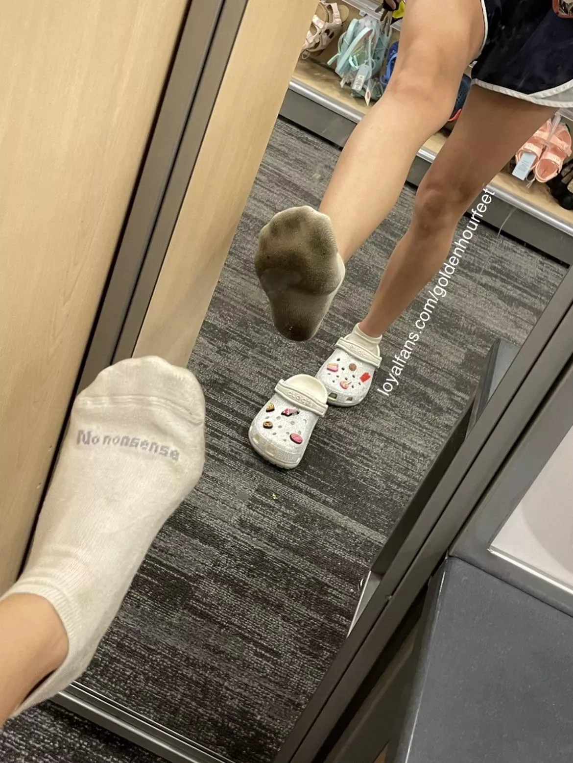 Dirty ankle socks😈