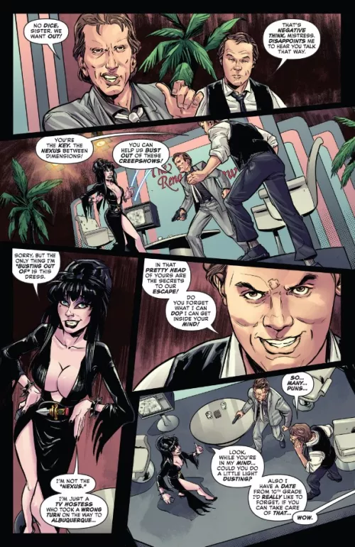 Elvira on TV [Elvira in Horrorland #5]