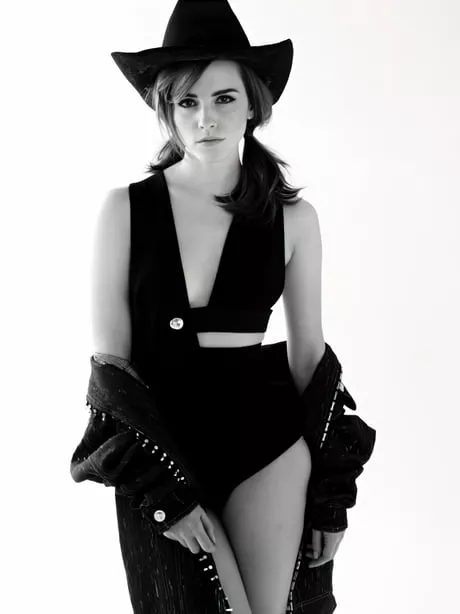 Emma Watson can be my cowgirl anytime.