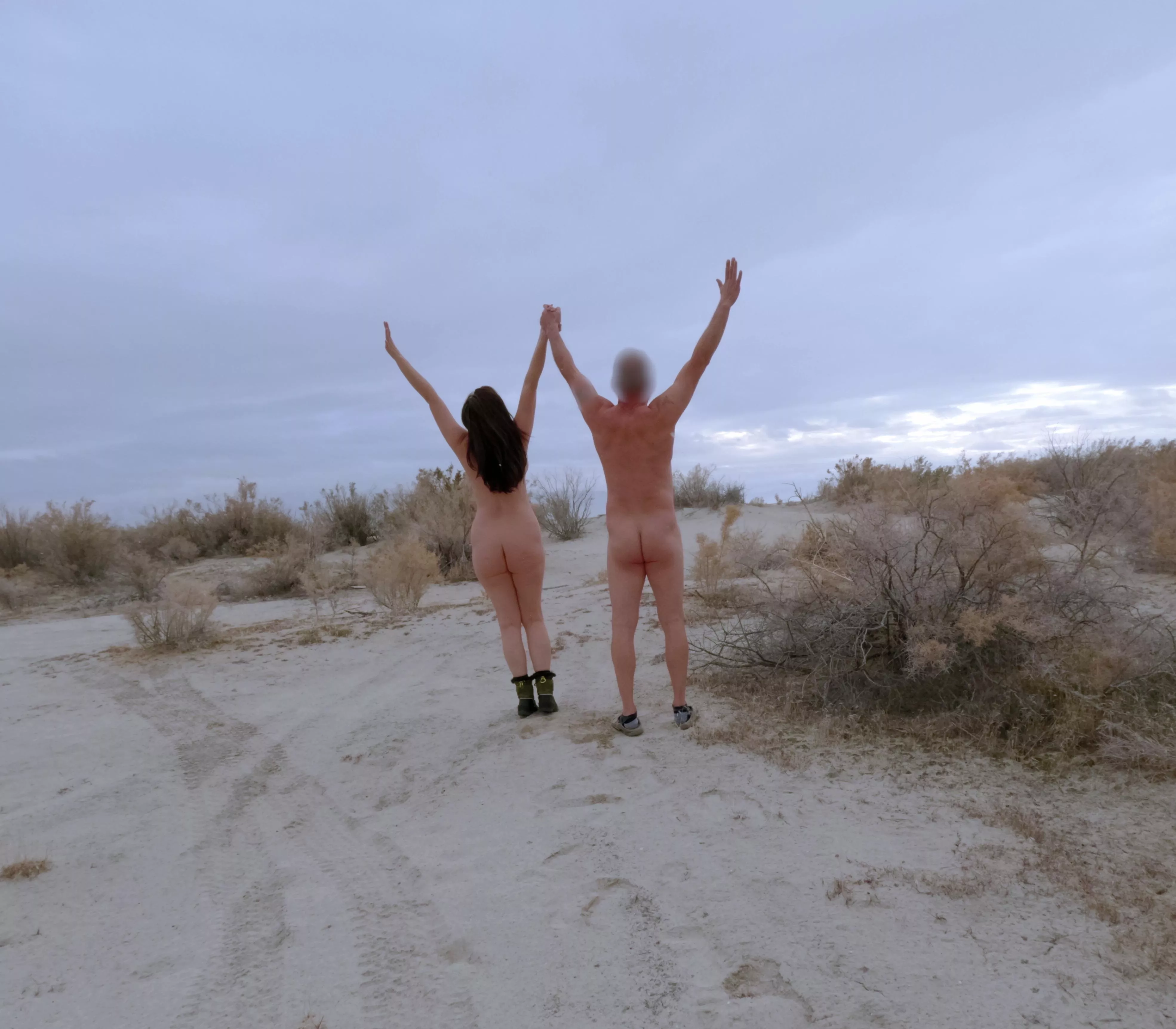 Feeling free out here. it's a bit cold but fun anyway