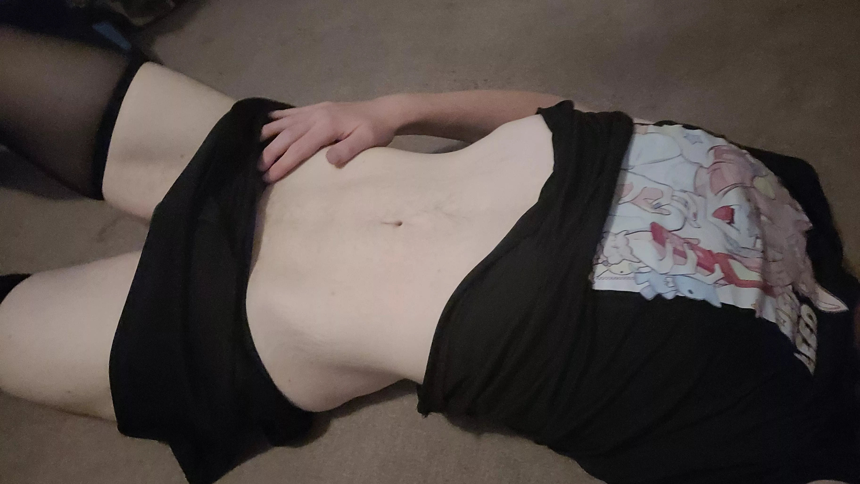Femboy on the floor