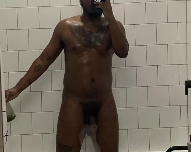 Fresh out the shower