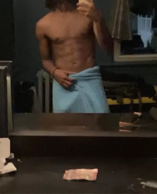 Fresh outta the shower