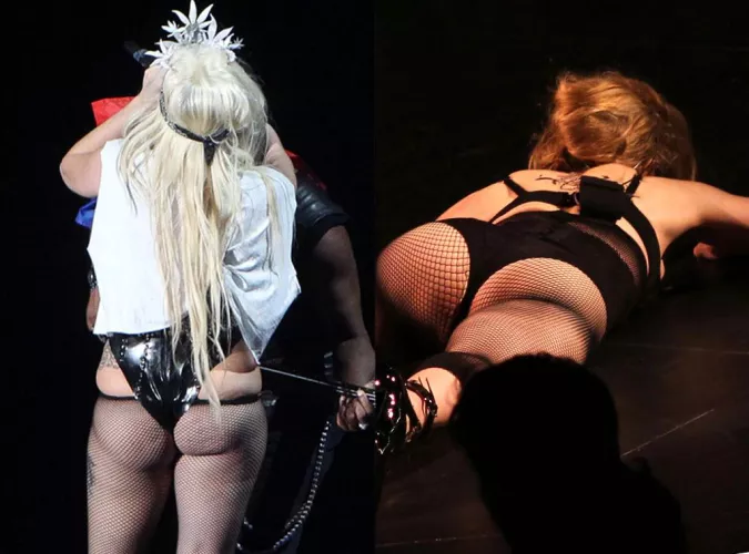 Gaga and Madonna