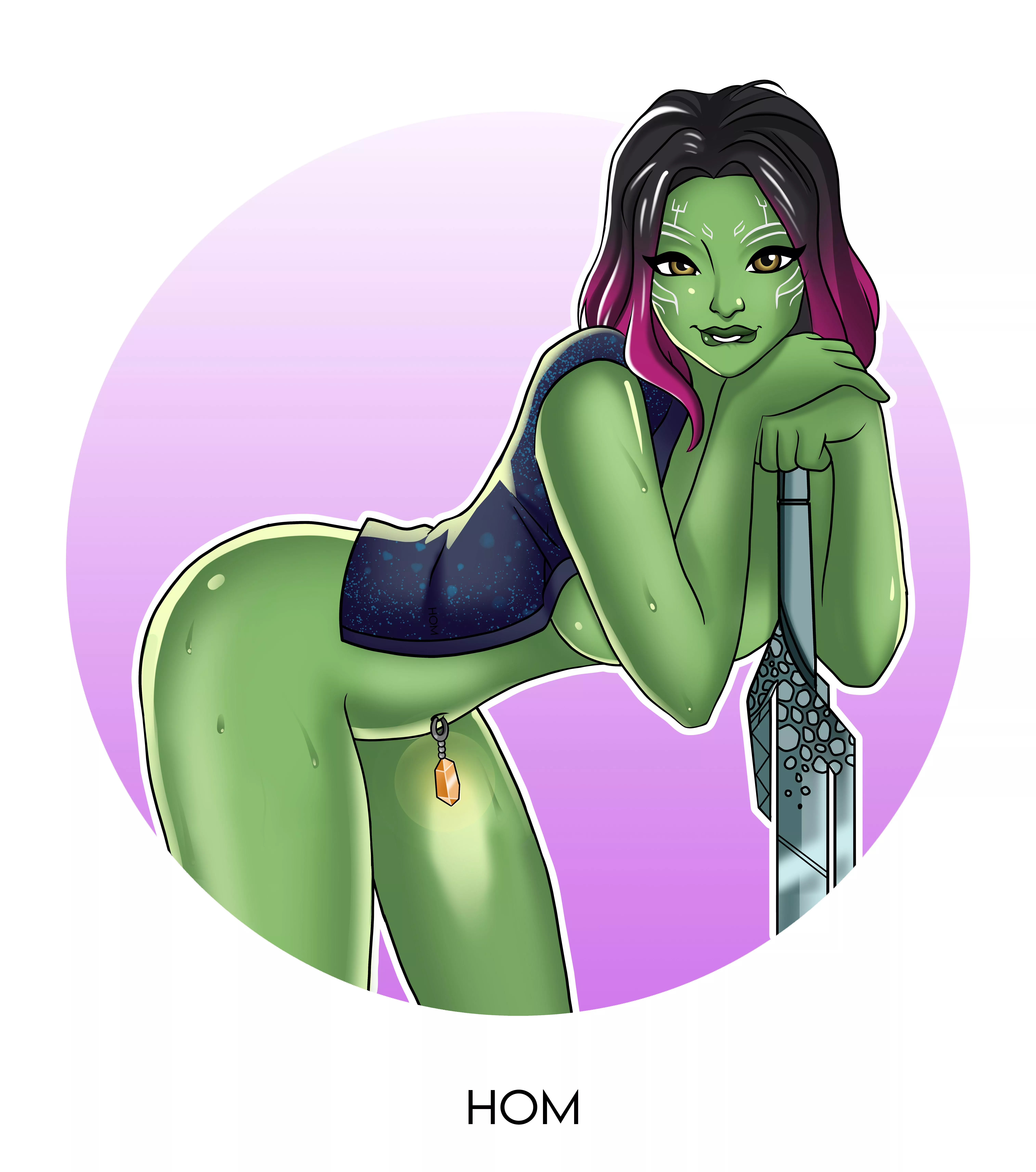 Gamora training time. [House of Mischief] (Marvel)