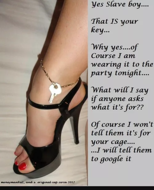 google it...or do we say chatgpt now? 1 of my highest rated caption on that other site .