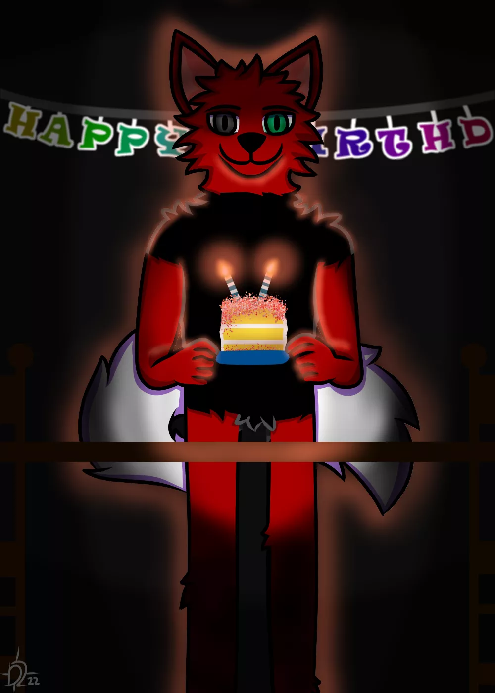 Happy birthday to you (art by me)