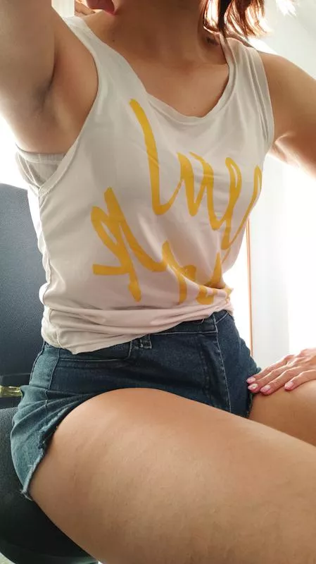 hot weather, armpit freedom