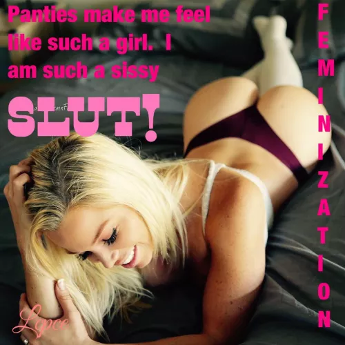 I am such a slut for panties