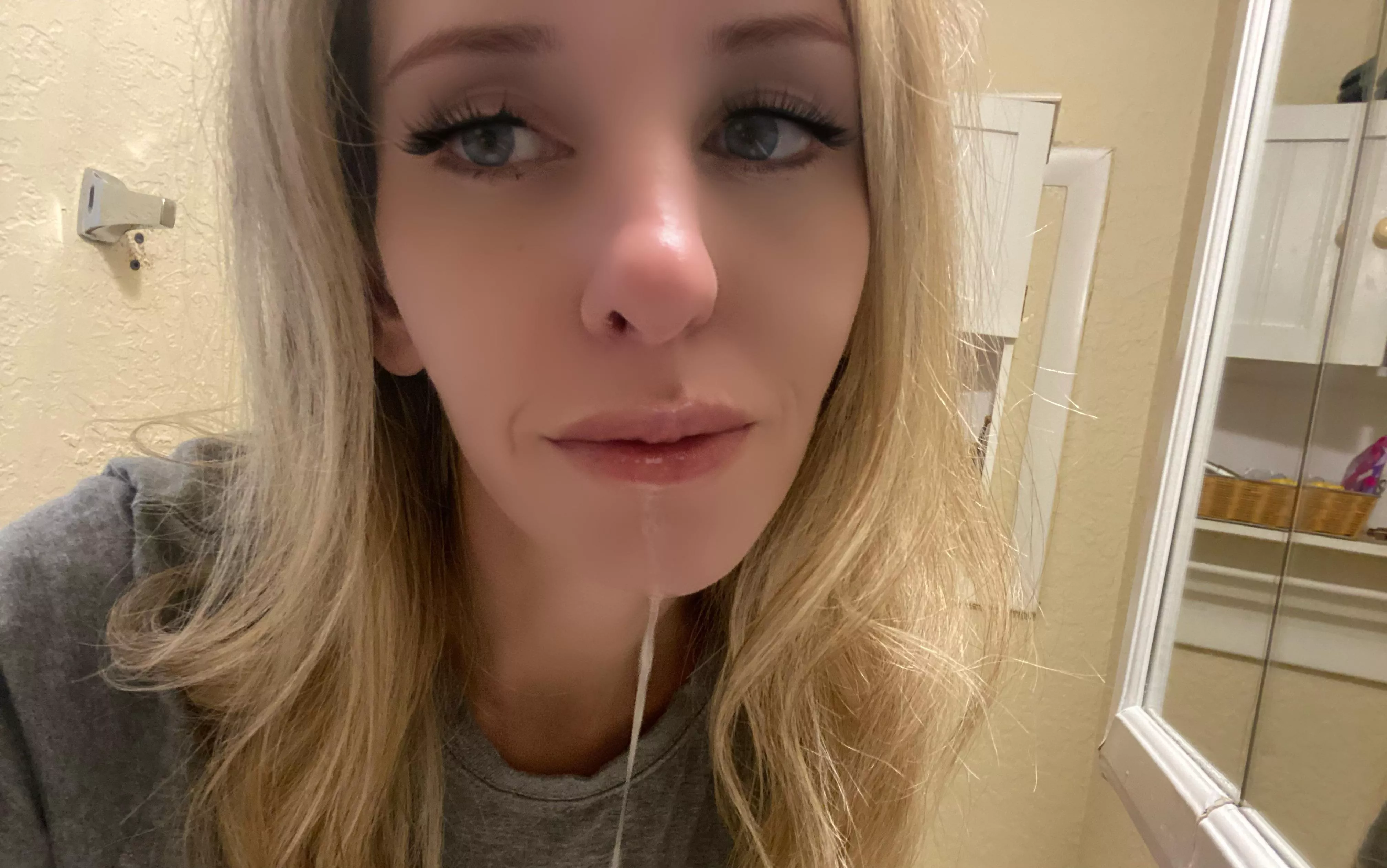 I get a little sloppy , do you mind ?