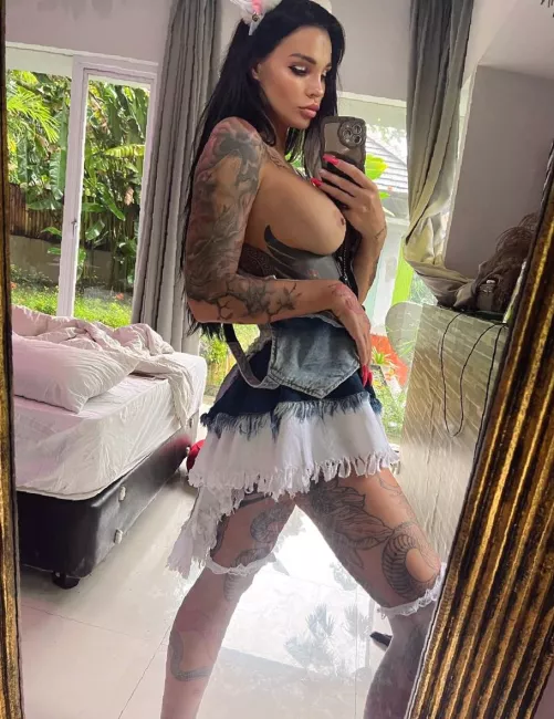 I love the size of my breasts