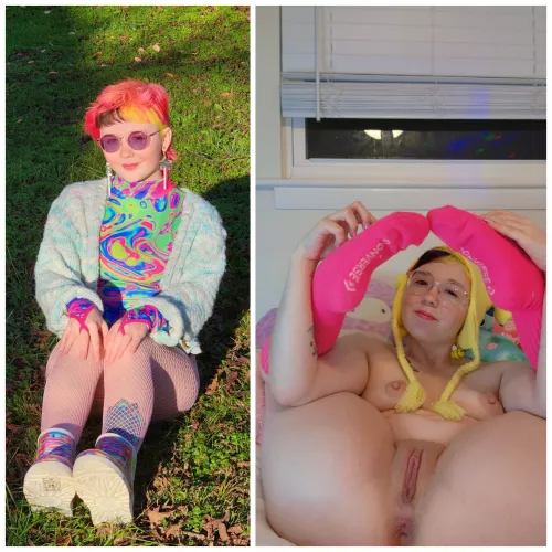 I may look innocent but I love being a slut.