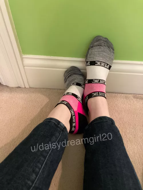 I’m so behind on laundry! don’t be fooled, they may look clean but I’ve been wearing these socks for over a week[selling] [us]!