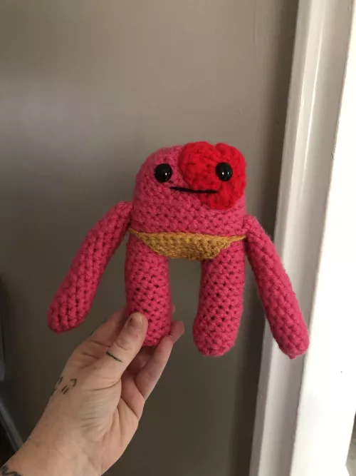 In his yellow panties 💕