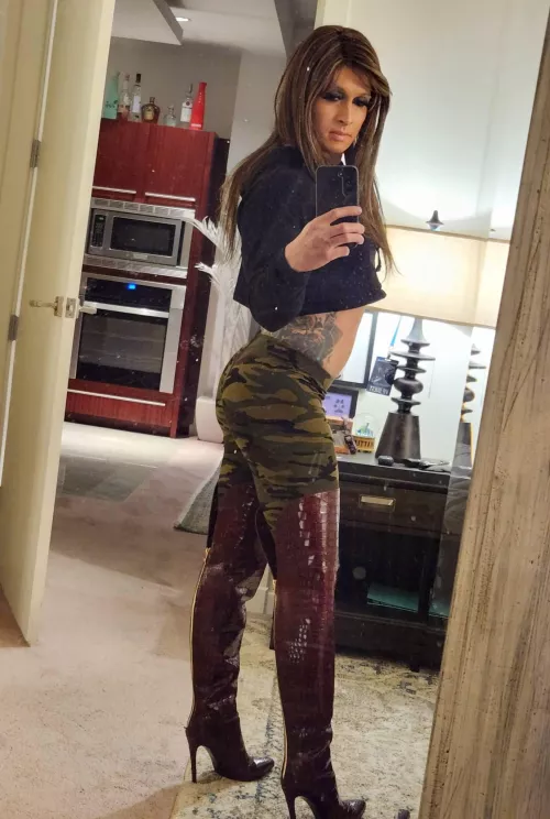 In my favorite camo leggings