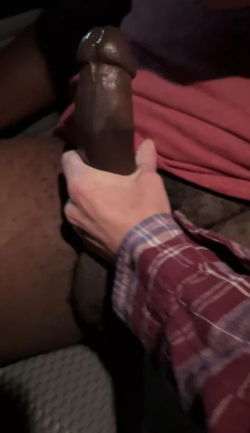 In the backseat with a white wife