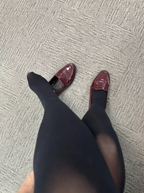 It’s been a long day in the office, who wants to serve this Goddess ?