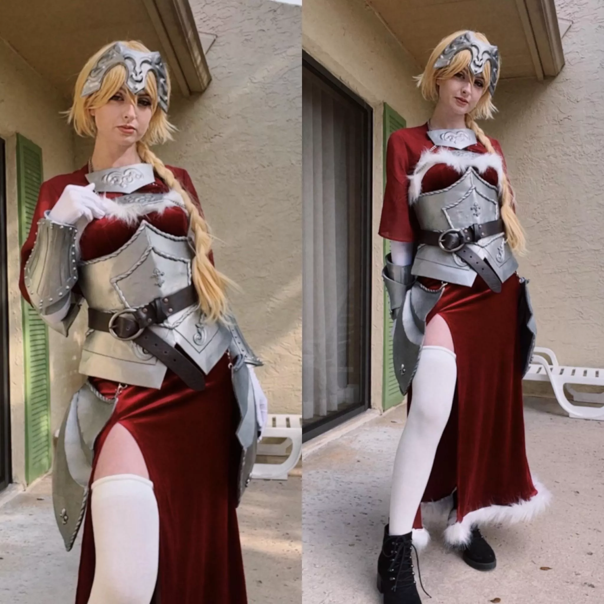 Jeanne D’Arc from Fate Christmas version [self]