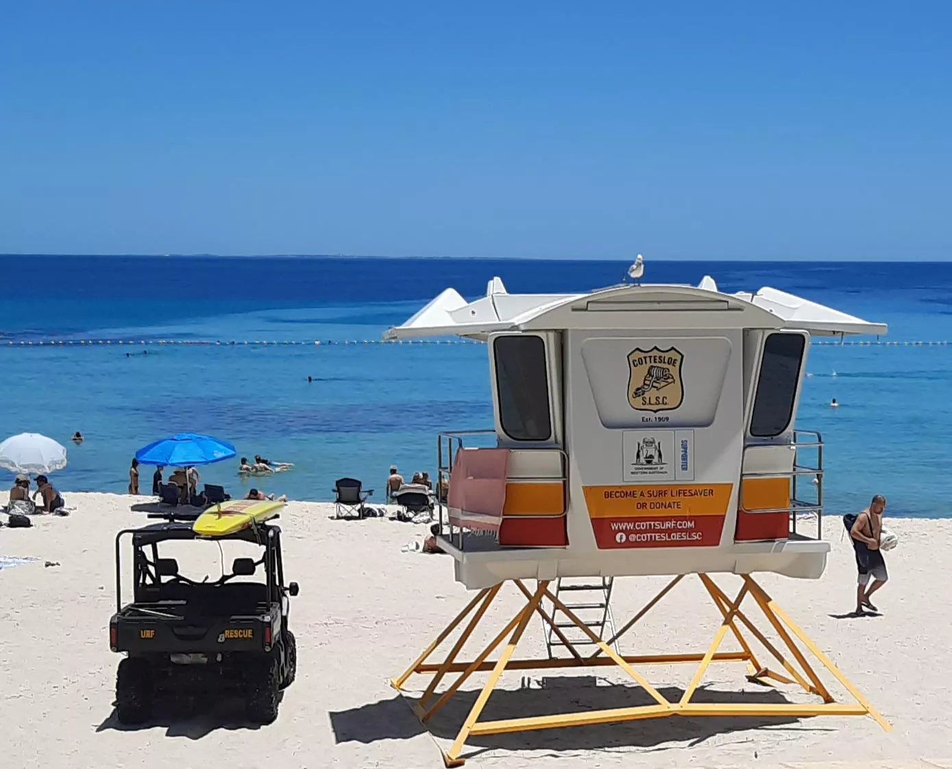 Lifesavers at Cottesloe