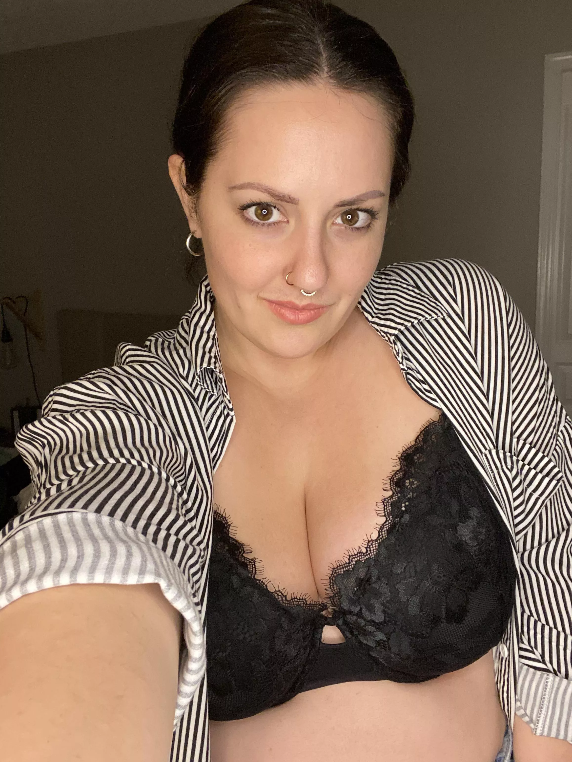 Long day at the office and ready to strip these off into some cozy!