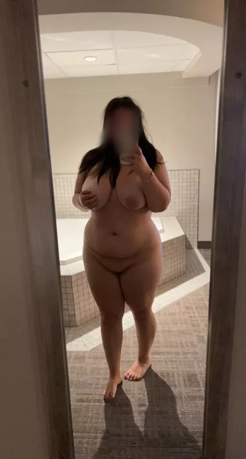 looking for someone to chat about my bbw wife with, what would you do to her?