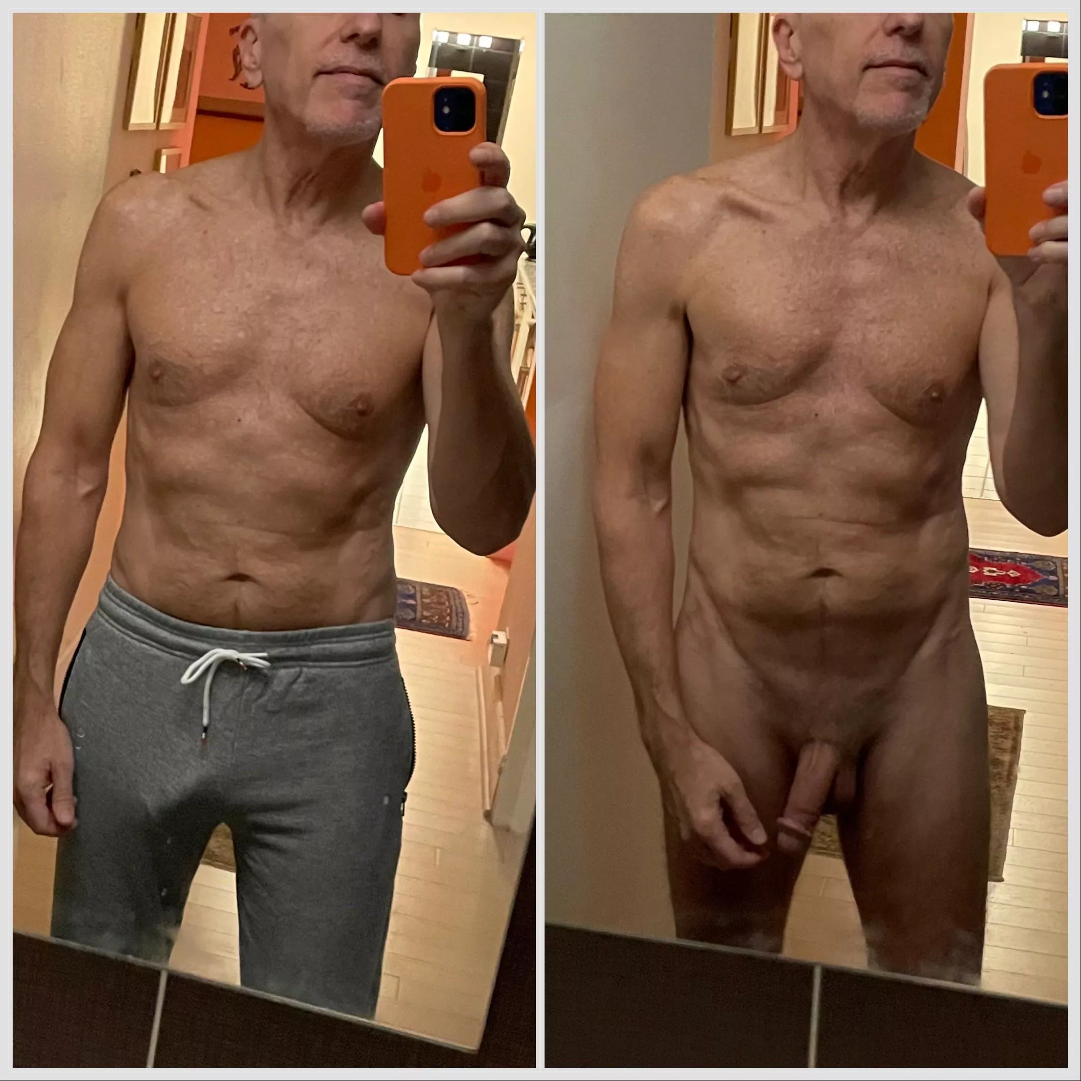 Love my new sweats but also love being out of them