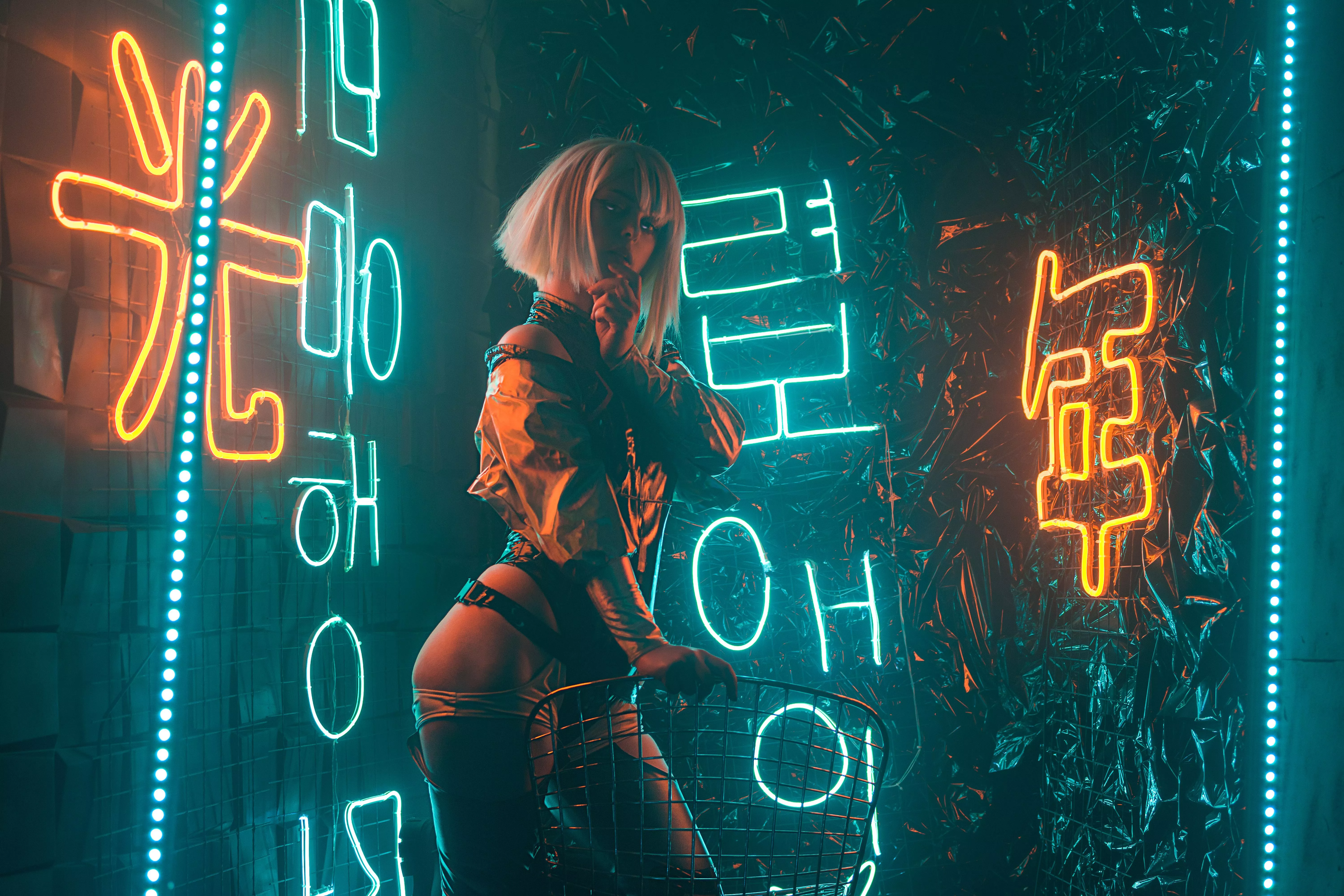 Lucy cosplay from Cyberpunk by me