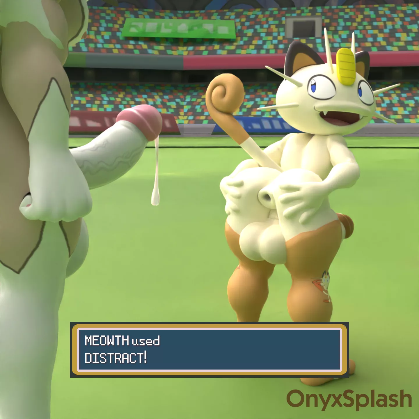 [M/M] meowth used distract! (OnyxSplash)