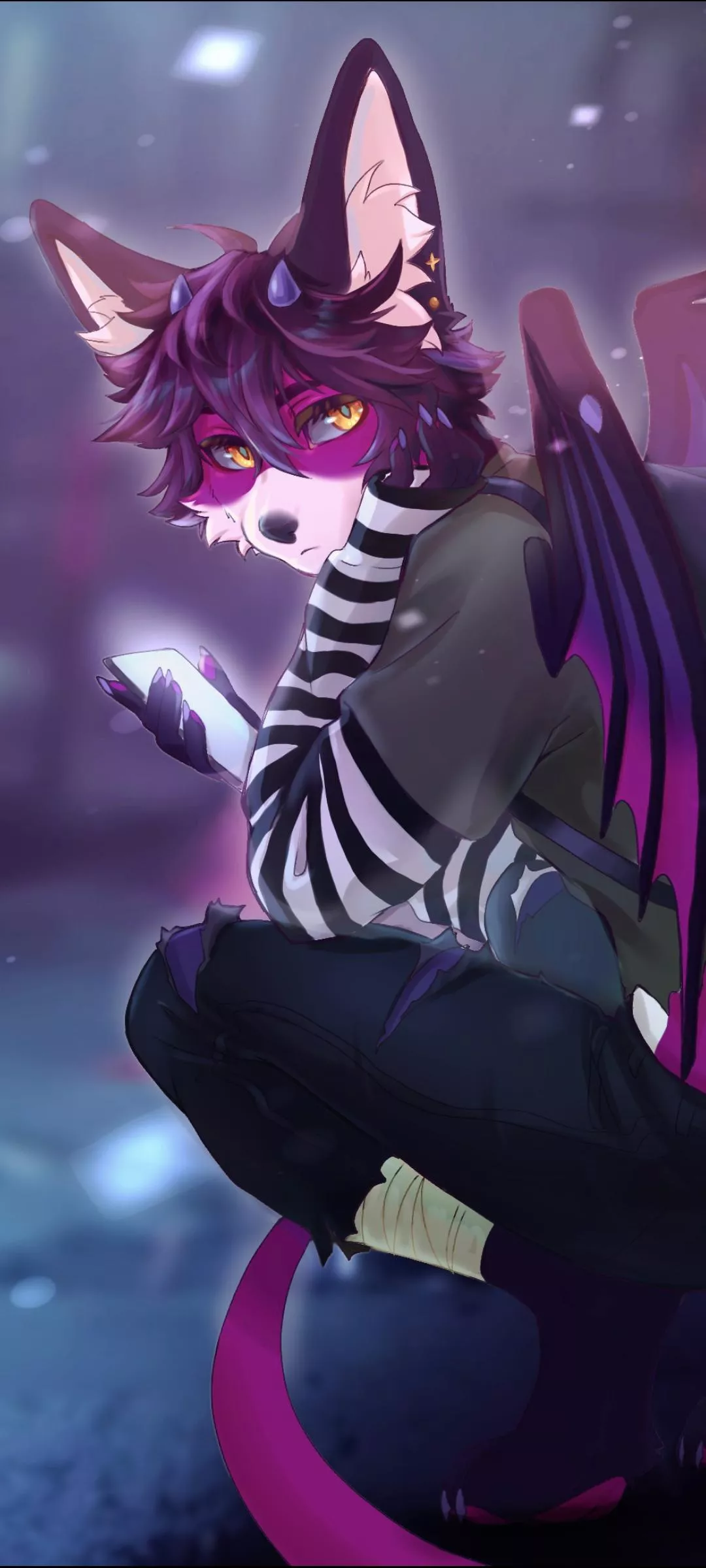 mom come pick me up im bored (art by me @september_foxx)