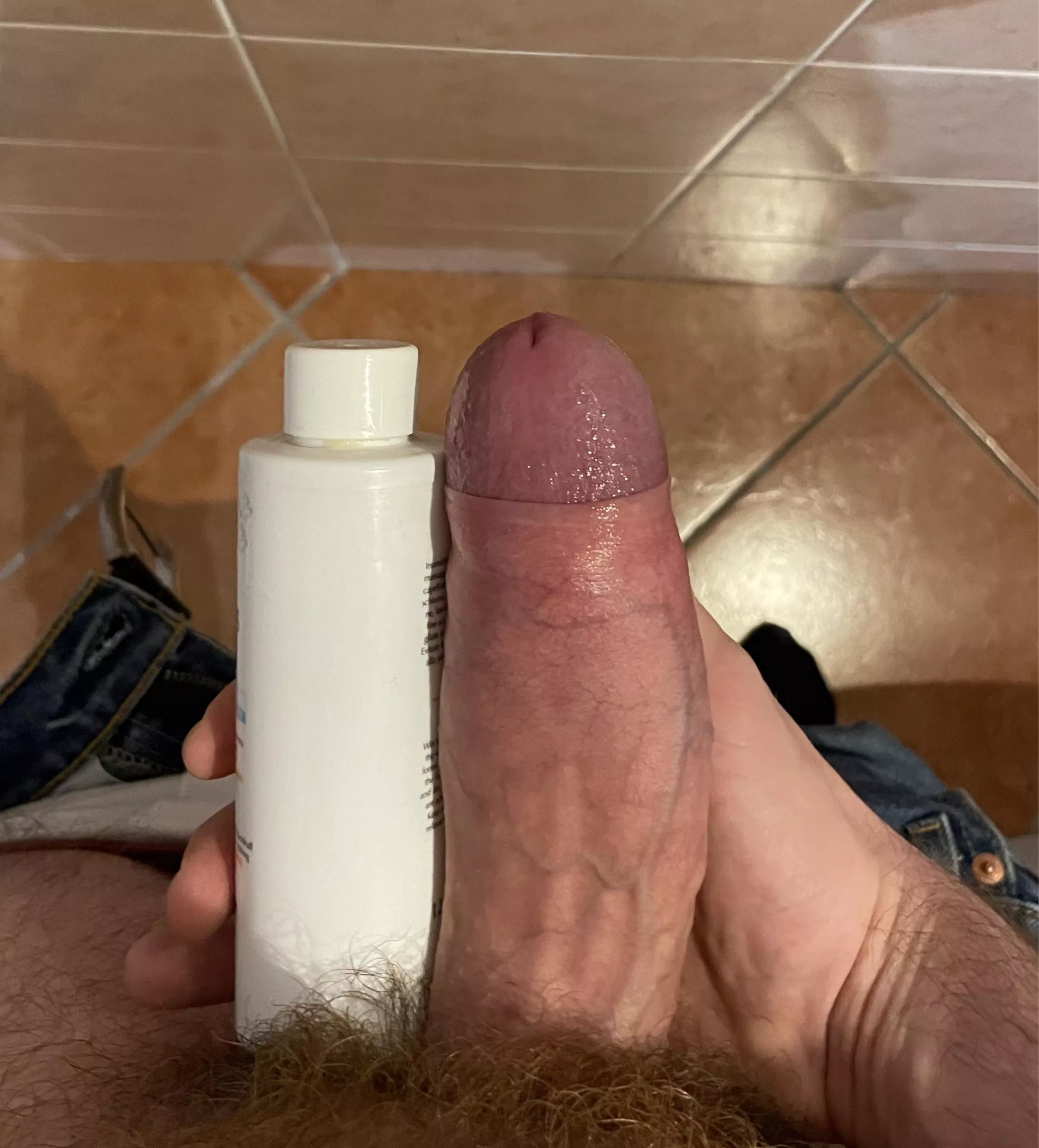 My GF can’t take it because is too thick for her, soo so I have to do it all by myself… Can anyone help me?