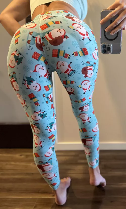 Not see thru isn’t it hehe glutes day…