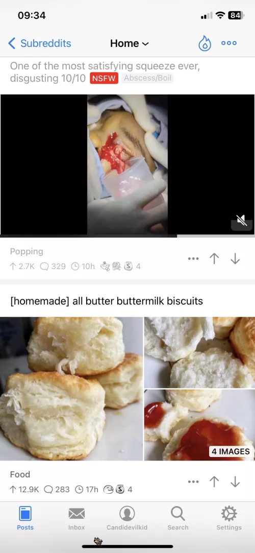 Now here’s an interesting juxtaposition from my Reddit feed this morning