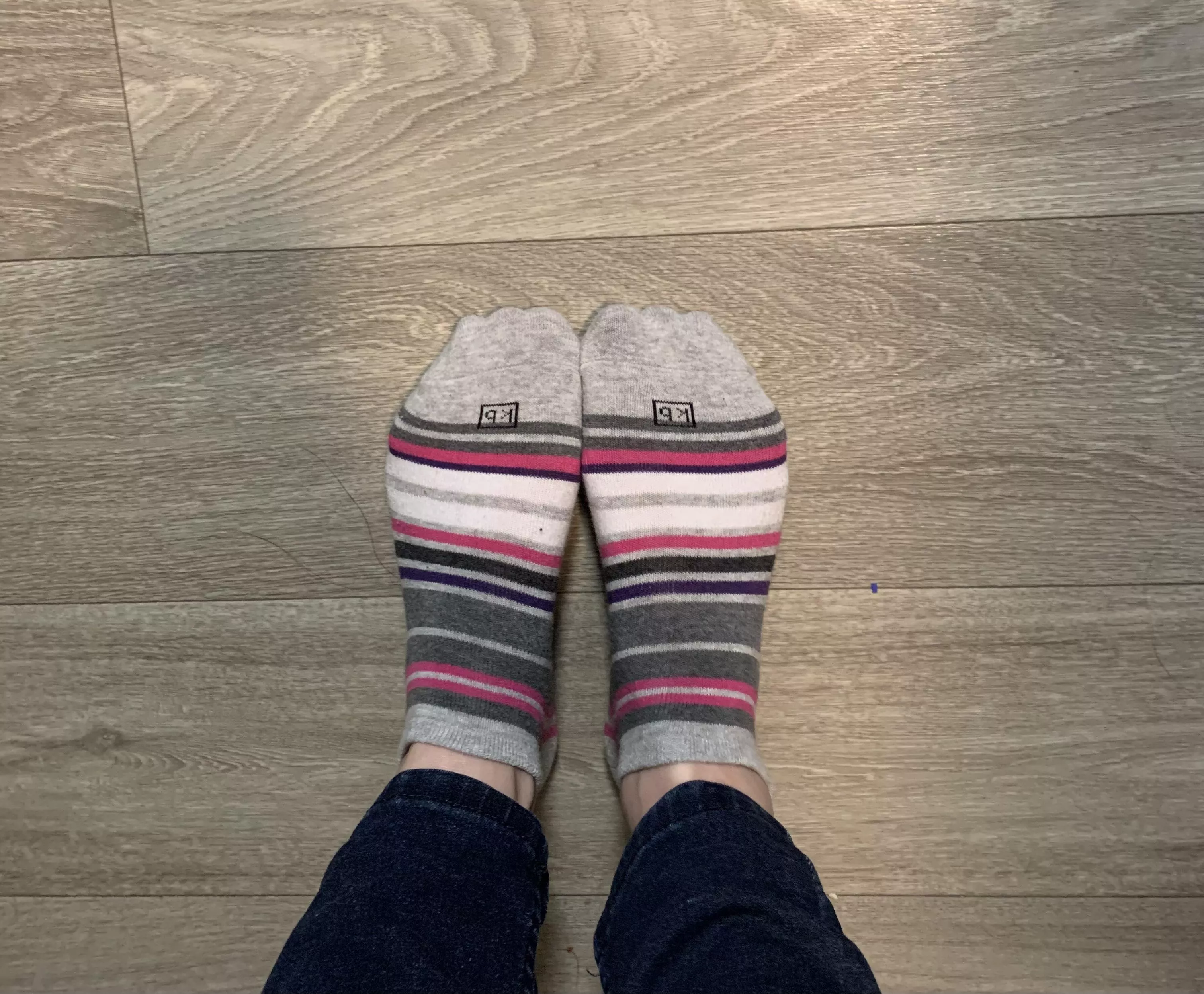 Pink stripes for the day.