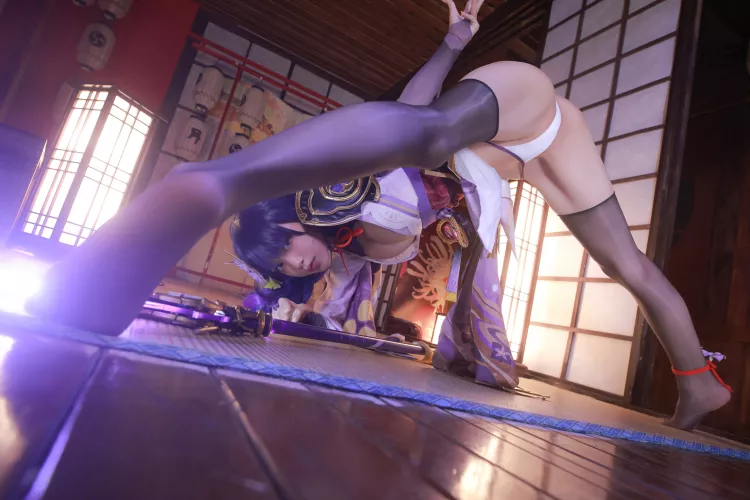 Raiden Shogun (Genshin Impact) by Aqua