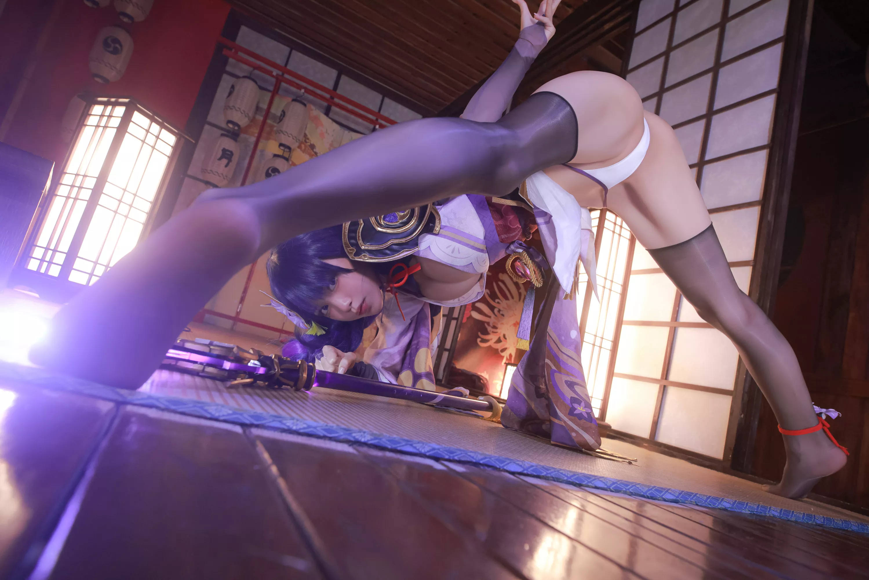 Raiden Shogun (Genshin Impact) by Aqua