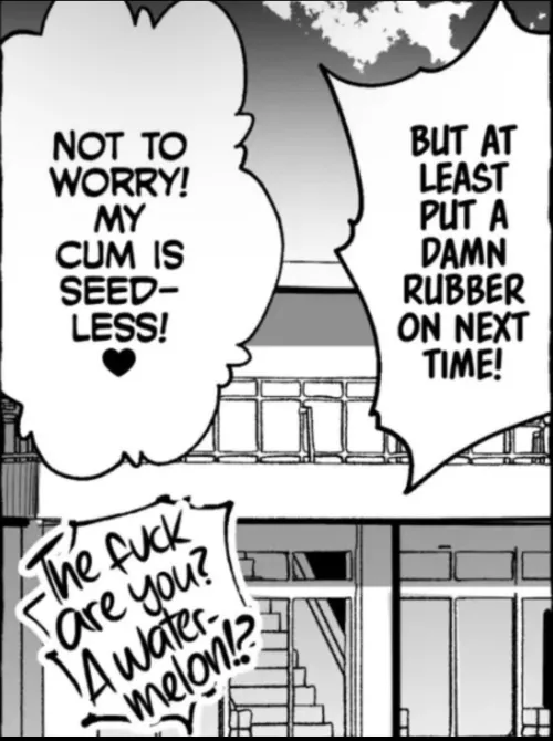 Sauce for this funny panel?