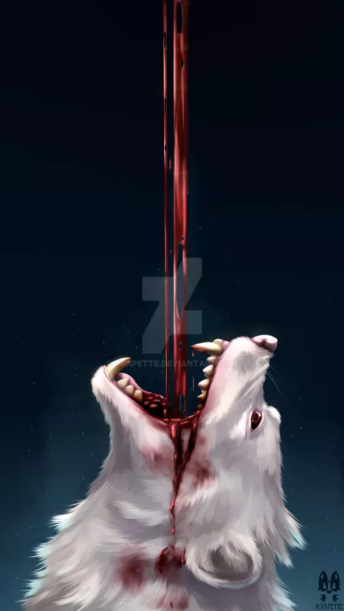 Screaming out loud [BLOOD WARNING] (by Krapette)