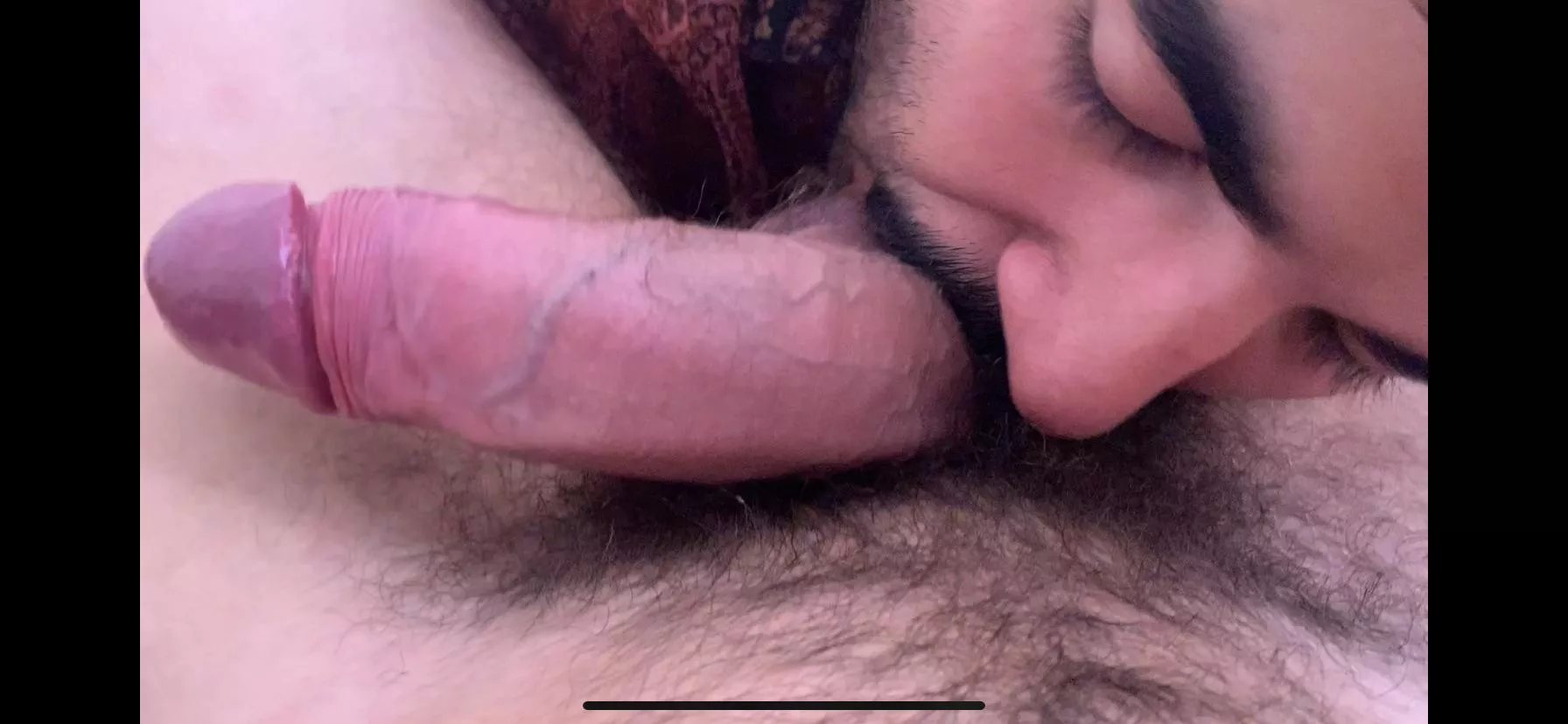 showing devotion to alpha cock