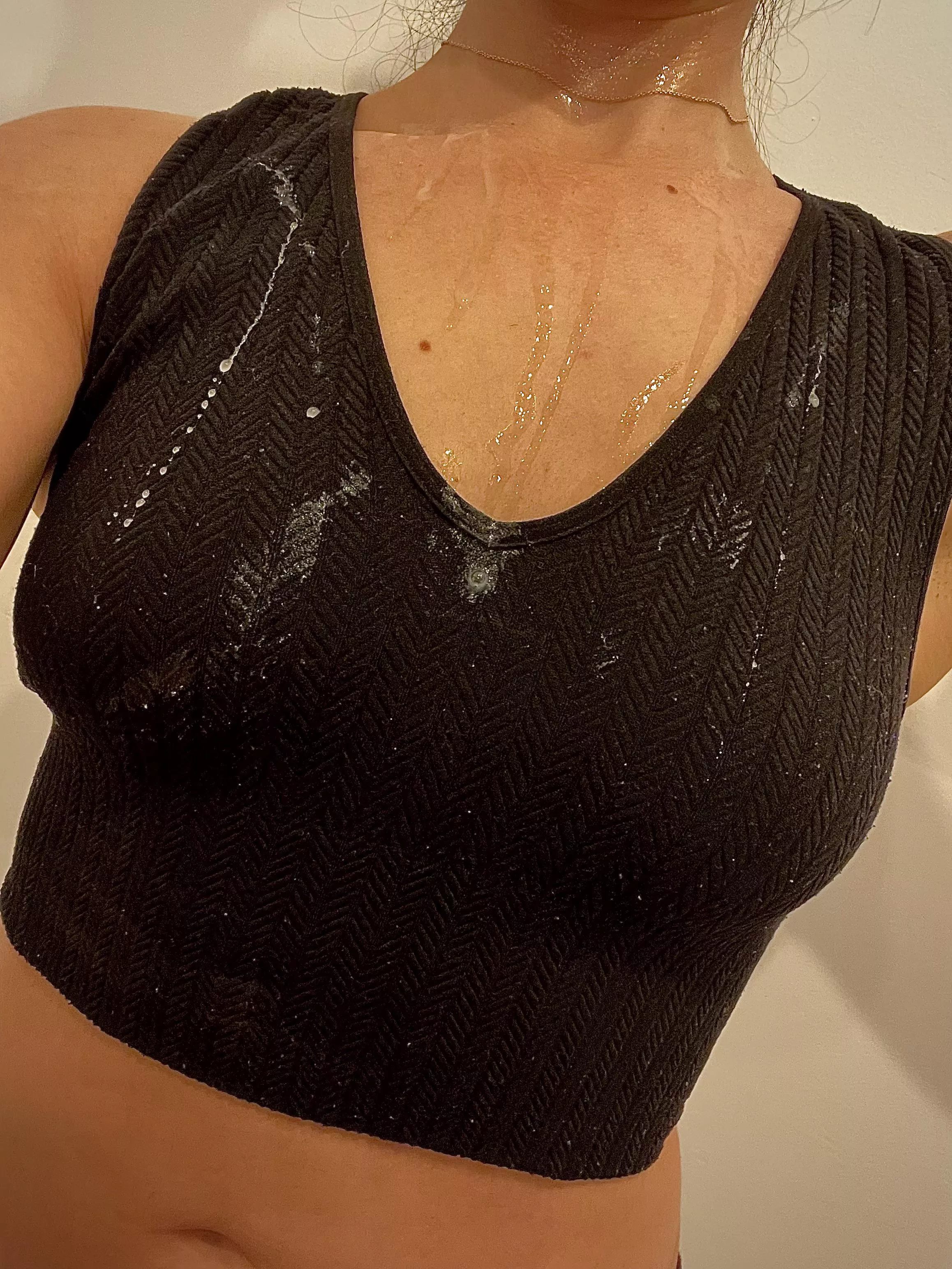 Soaked me till I was drenched