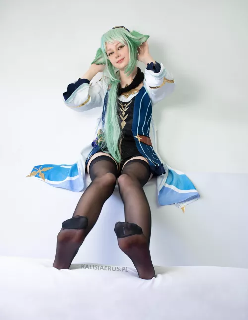 Sucrose cosplay from genshin impact (kalisiaeros)