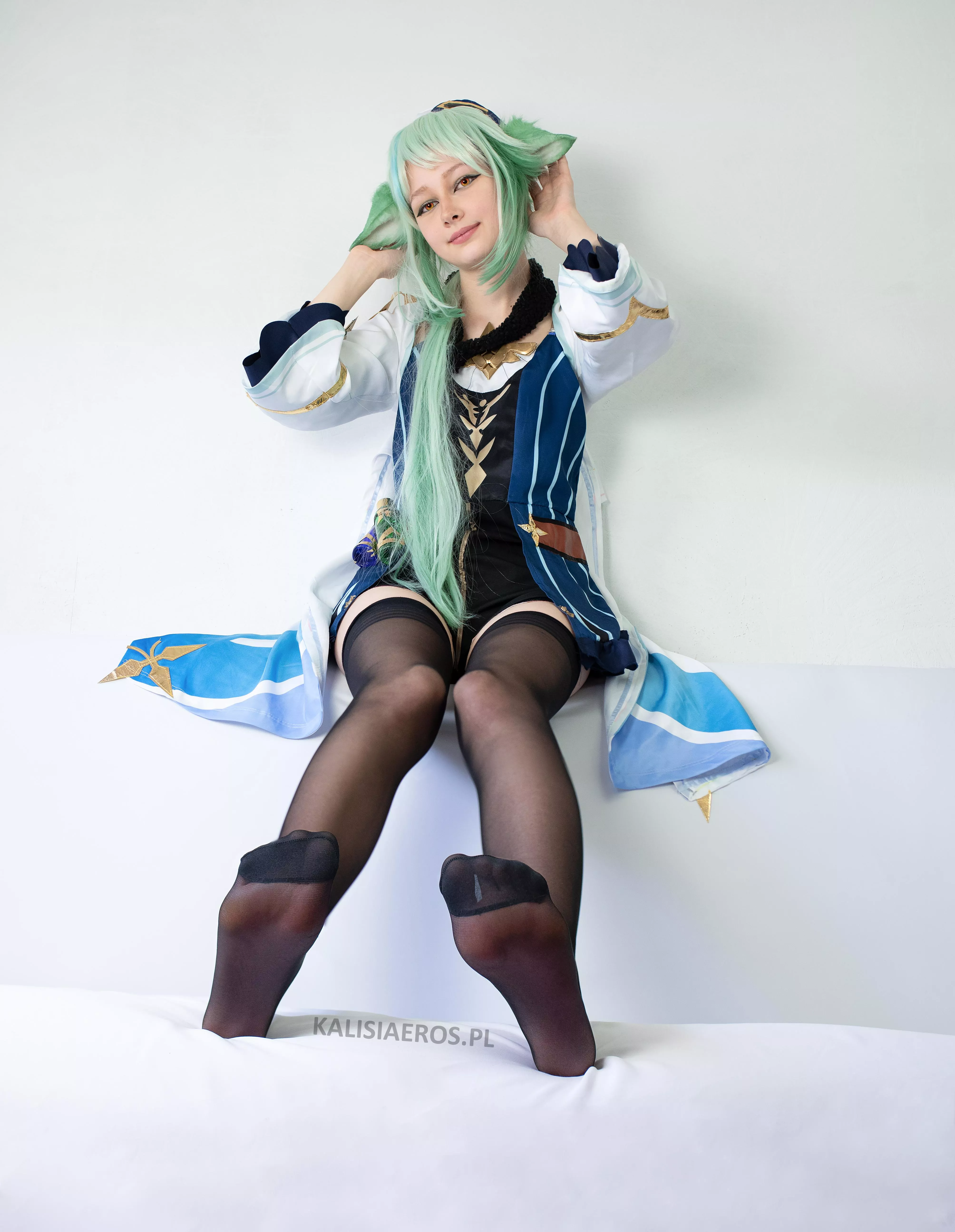 Sucrose cosplay from genshin impact (kalisiaeros)