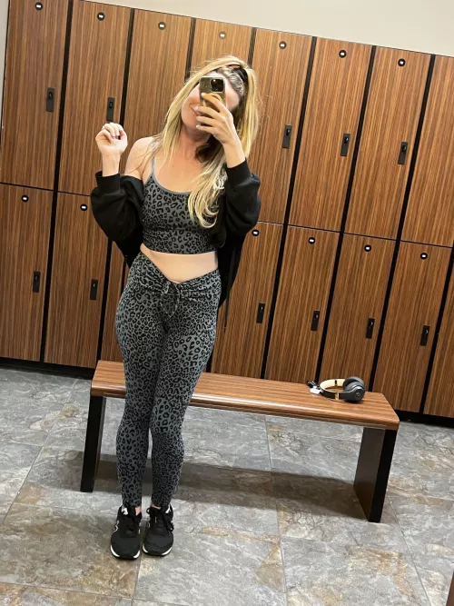 The gym makes me happy 😊