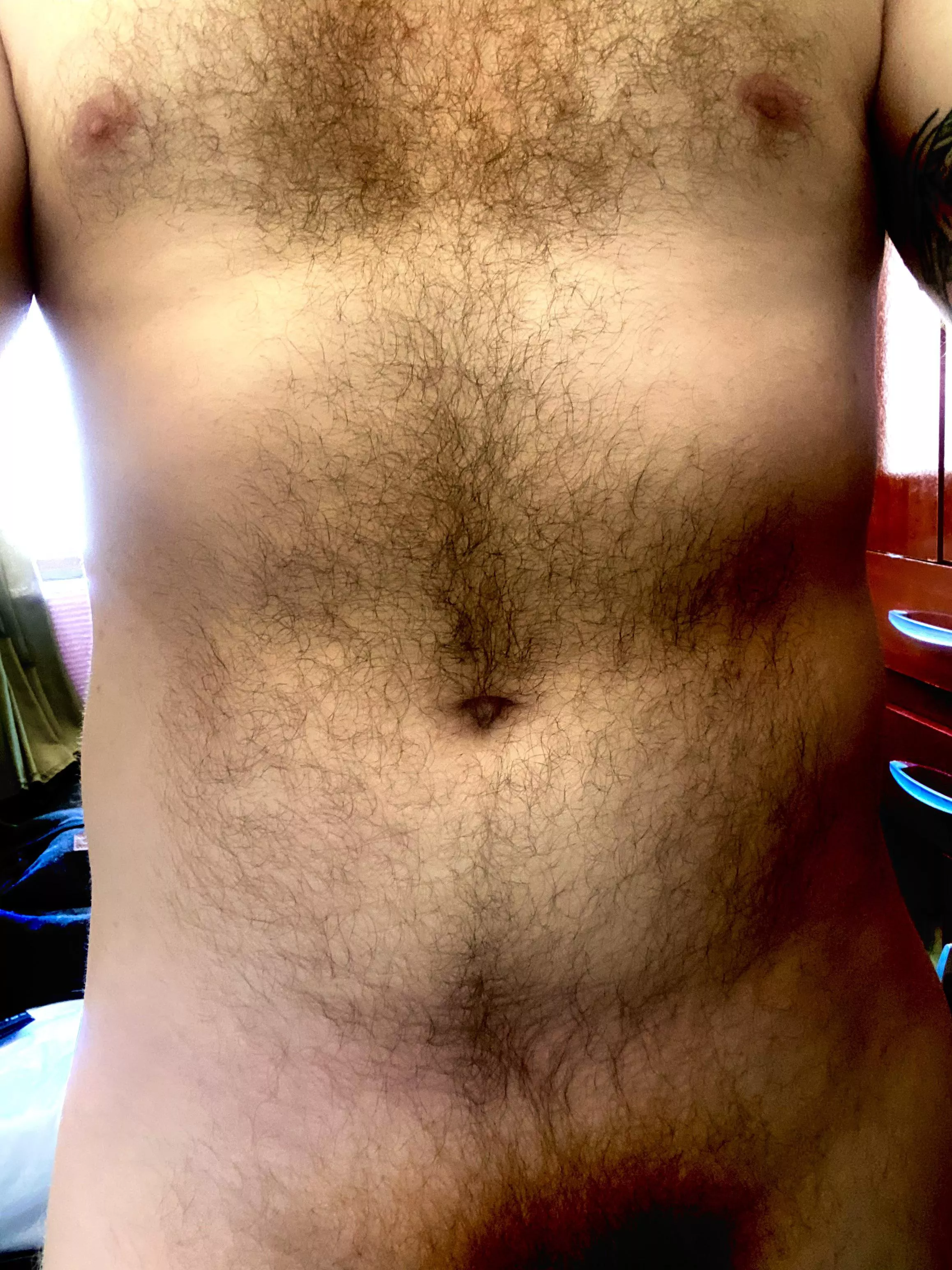 This is my first post here. What would you do with this ginger chest and bush?