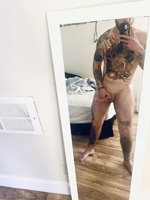 this mirror got a little dirty after this photo was taken :)