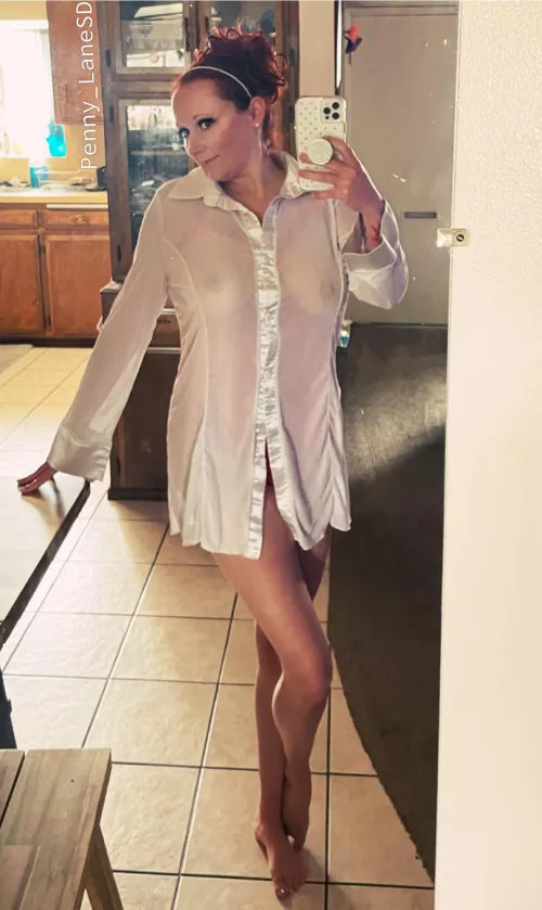 This sheer cover and lingerie leave very little to the imagination. 39 and I’ve never felt sexier!