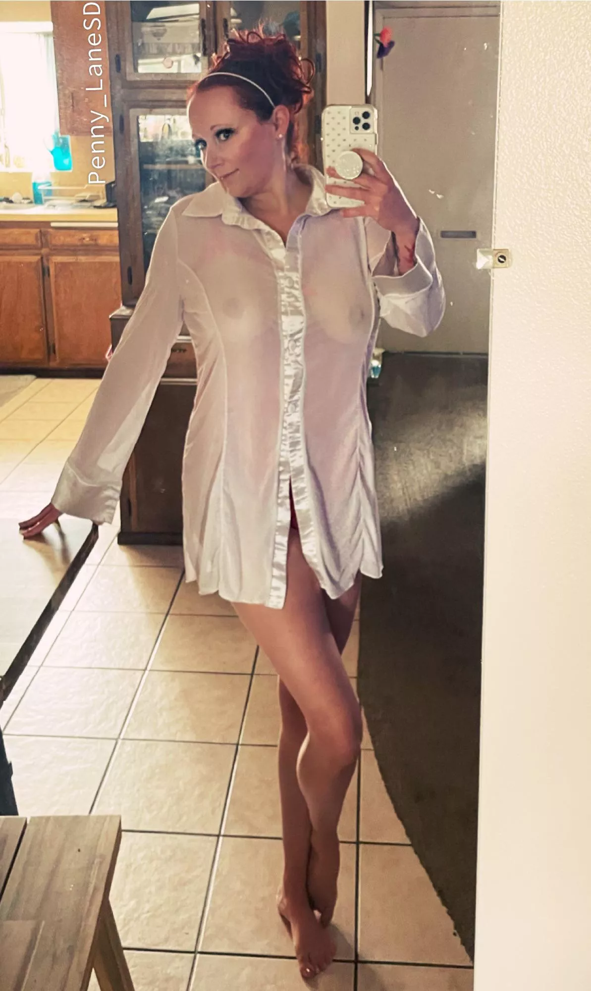 This sheer cover and lingerie leave very little to the imagination. 39 and I’ve never felt sexier!