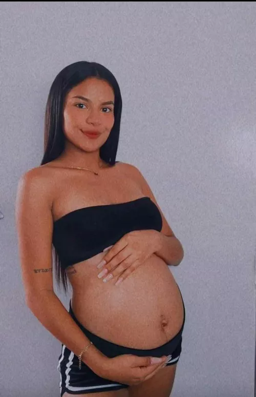 today was not a good day but she is already pregnant she is super cute for a daddy to want to make me happy