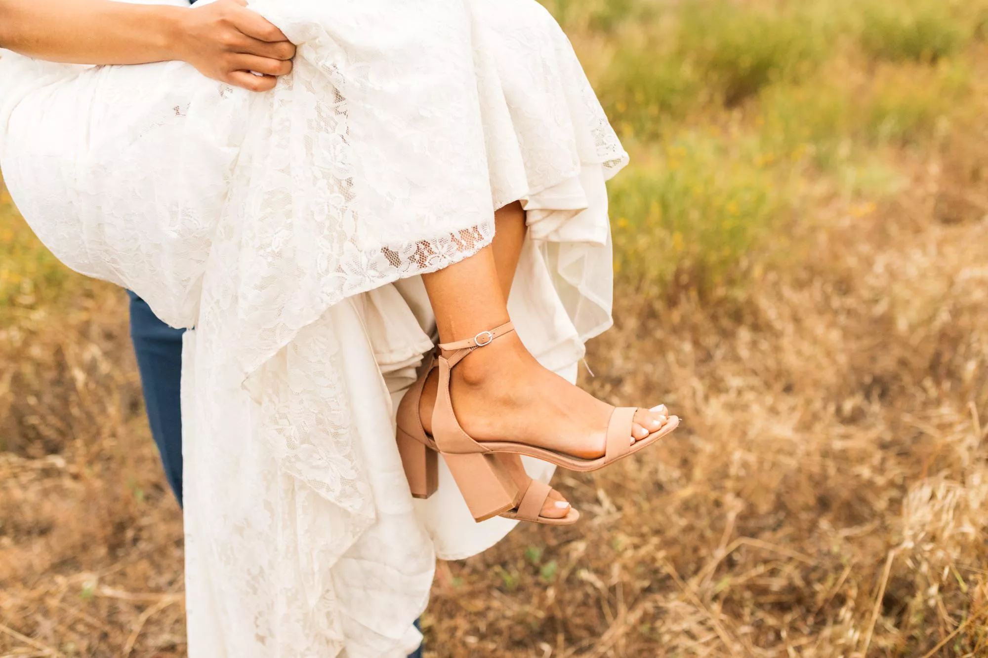 Wedding day feet 👣💍