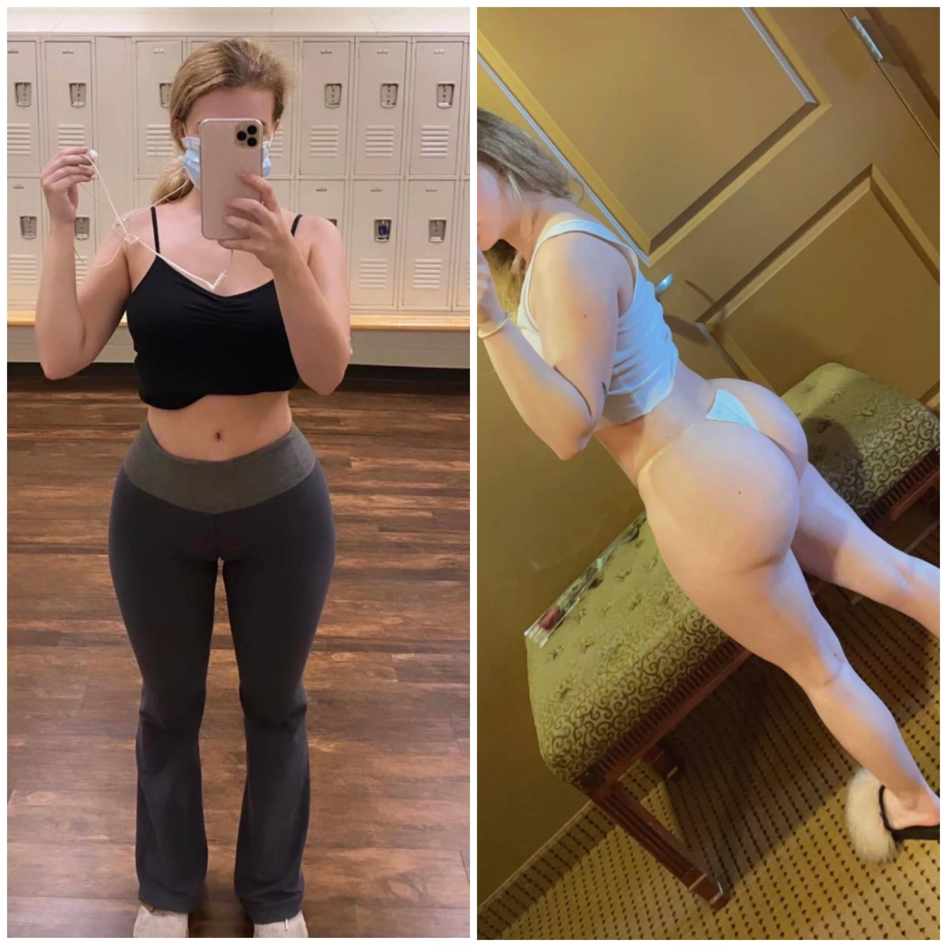 What the gym sees vs what Reddit sees