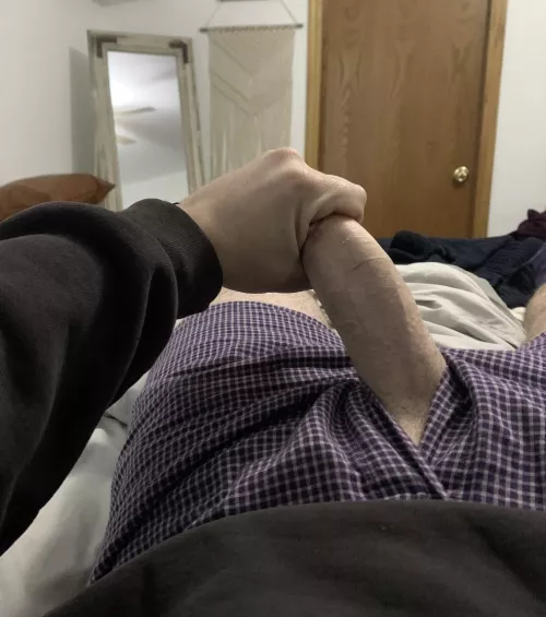 What’s long, fat, and as thick as your wrist?